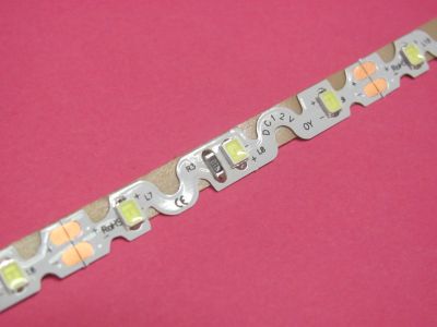 LED pásek 12V čistá bílá 8W/m  bez krytí S-typ