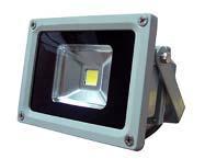 LED reflektor 10W šedá