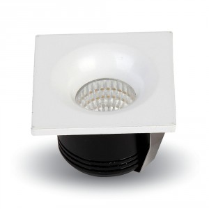 Mini LED svítidlo čtverec, neutrální bílá, pevné