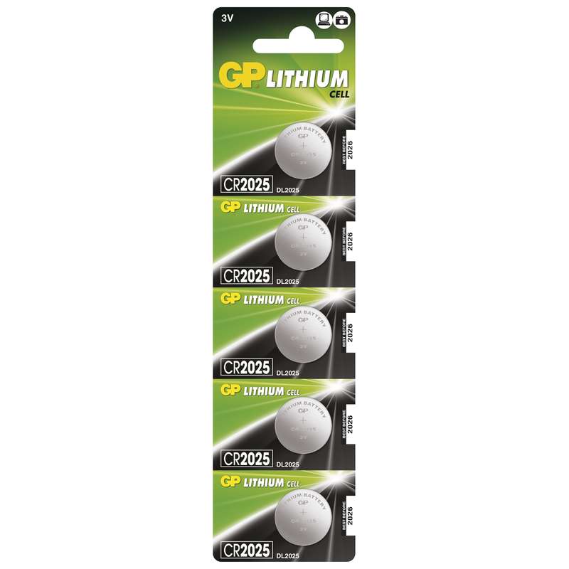 Lithiová knoflíková baterie GP CR2025