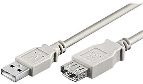 kabel datový USB A-A 1,8m, prodlužovací